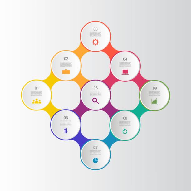 9 Vector Infographic 1,000+ Infographic 6 List Stock Illustrations, Royalty-Free Vector ...