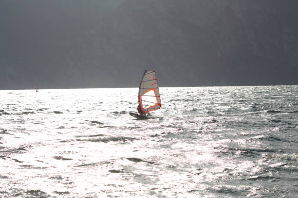 istock Yachts on the lake Garda 2148378595
