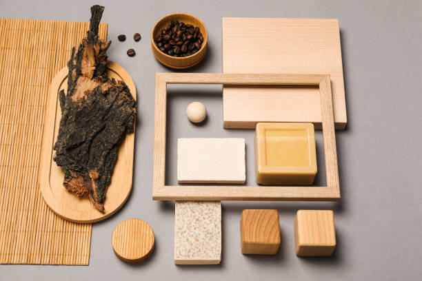 istock Flat lay of creative moodboard composition, concept of moodboard 2148381768