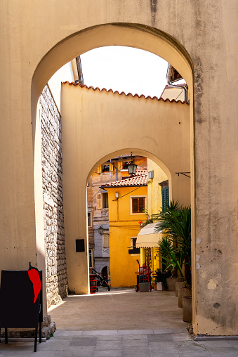 Old town of Lovran, Istria, Croatia