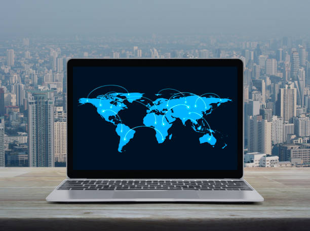 istock Business communication online concept, Elements of this image furnished by NASA 2148392049