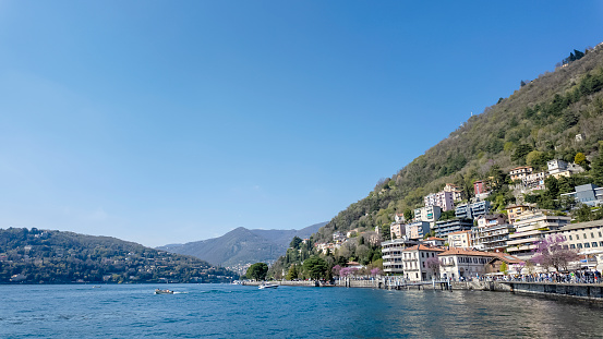 Photo taken at Como, Italy.\nComo lake.