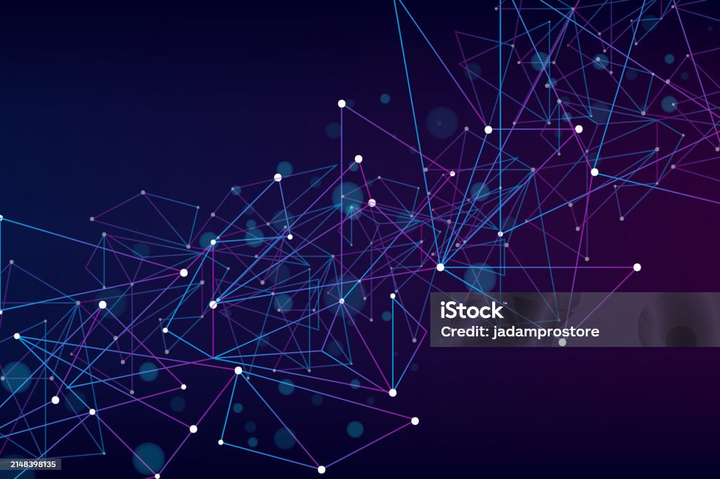 Data Connection Visualization Abstract Big Data Visualization Digital Network Connection Concept ...