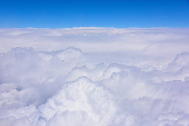 Aerial view of snow capped mountains in Sichuan and Tibet, China
