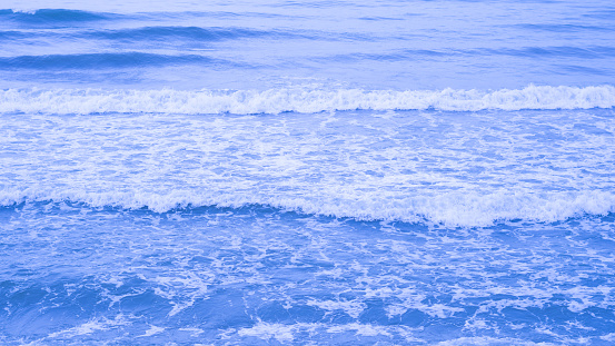Real photo sea water waves, abstract background, nature power, bright blue more tone in stock.