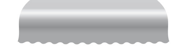 illustrations, cliparts, dessins animés et icônes de shop awning canopy mock up with wavy edge. 3d realistic vector illustration - furniture store furniture retail textile