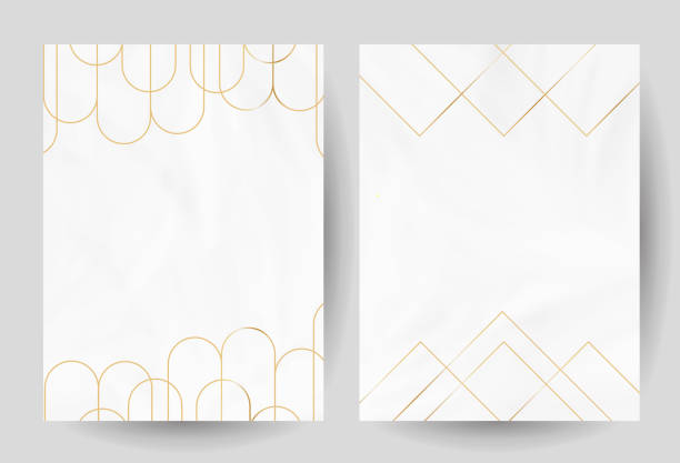 Light gray and white clouds vector design backgrounds. Golden line geometric round and triangle art Light gray and white clouds vector design backgrounds. Golden line geometric round and triangle art. Marble textured frames. Watercolor style texture card. Elegant decoration. Fantasy pastel color drawing of a cute math stock illustrations