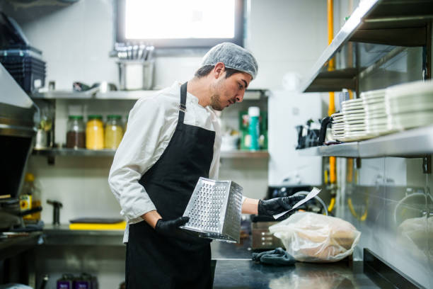 istock The restaurant chef is preparing before cooking in the kitchen 2148415558