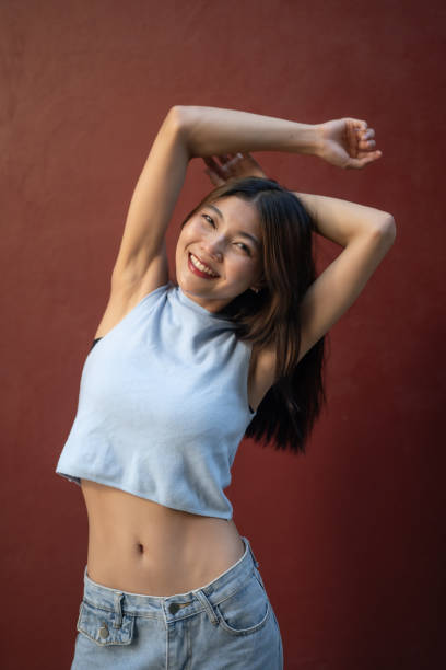 istock Exuberant Young Woman Enjoying Life. 2148427296