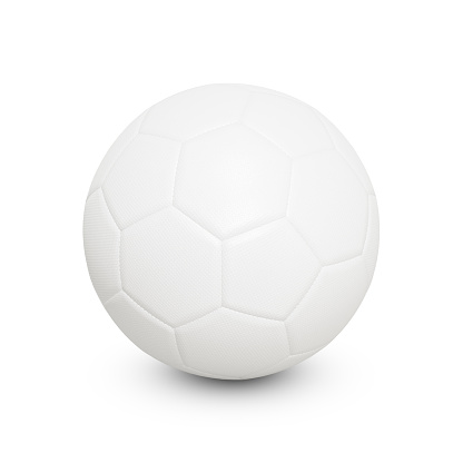 An image of a Soccer Ball isolated on a white background
