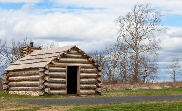 istock Log Cabin in the Sun 2148435647