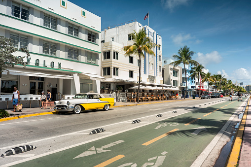 Essex Art Deco Hotel Miami Beach Florida Miami Beach has beautiful art deco hotels restaurants shops and stores. The place to be