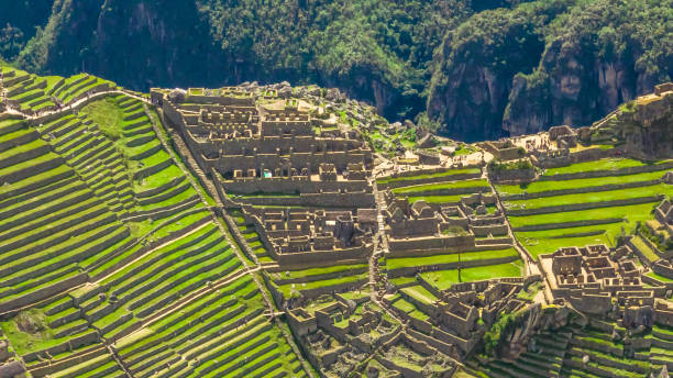 istock Machu Picchu, Peru. Aerial view 2148435939