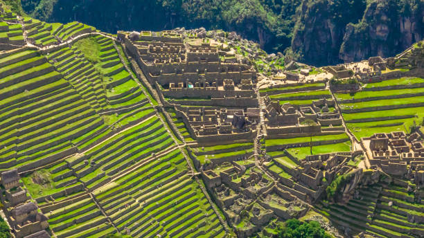 istock Machu Picchu, Peru. Aerial view 2148435988