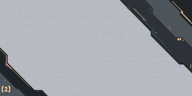 istock Carbon Abstract Mecha Gundam Metaverse Tech Futuristic Cyber Gaming Geometric Background Art 2148439107