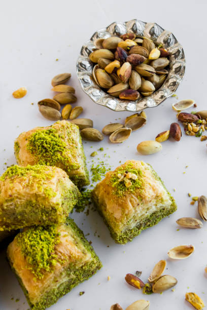 istock Traditional Turkish Pastry Dessert,Dry Baklava 2148444741