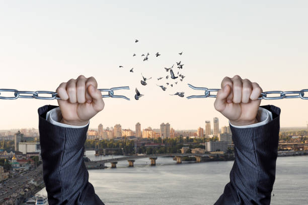 istock The concept of gaining freedom and independence. 2148444823