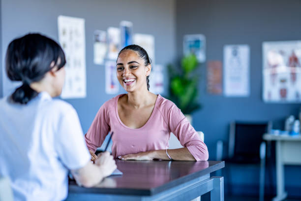 istock Women's Health Appointment 2148447844