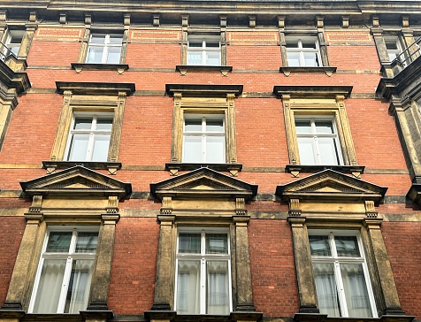 A residential building in Albrechtstrasse, Mitte (Berlin)