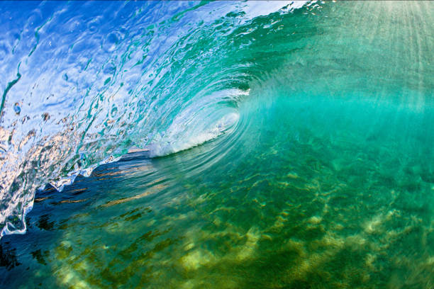 Man Surfing In Sea