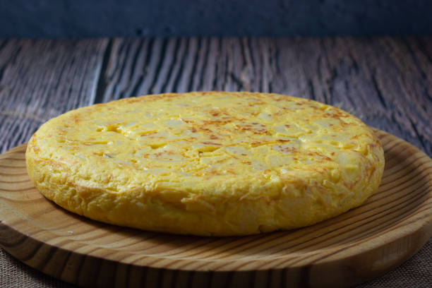 istock Simplicity and flavor: Artisanal Spanish potato omelette 2148453631