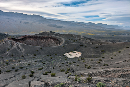 Little Hebe Crater in the Ubehebe Crater Field, Death Valley National Park, California