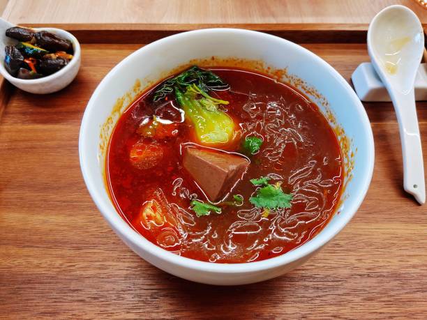 istock Spicy Duck Blood Jelly with Chinese Vermicelli 2148466636