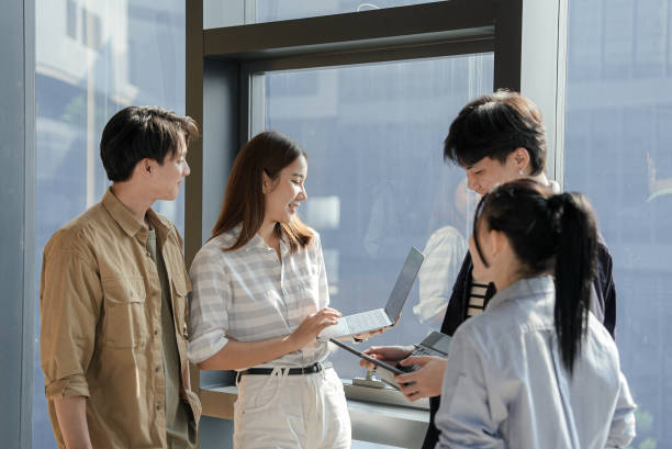 istock Teamwork focuses on a leader’s delegation of tasks to share the workload evenly. 2148471546