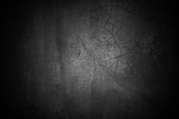 Old wall texture cement dark black gray  background abstract grey color design are light with white gradient background.