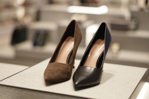 istock women's shoes on display in a shop 2148475309