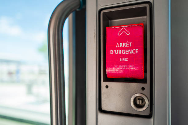 Japanese bus get off button
