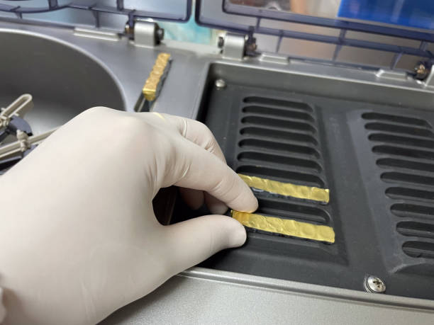 istock Blood bank laboratory with equipment. 2148480244