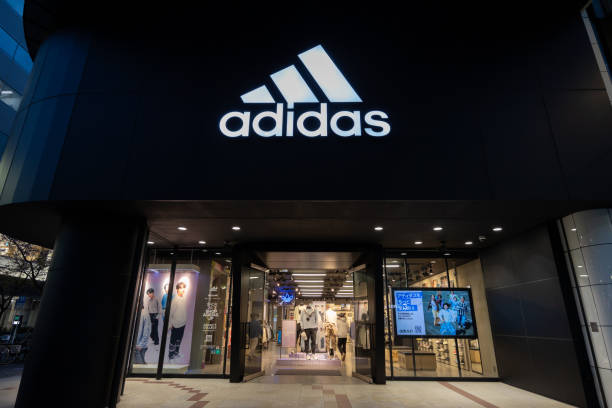 Nagoya, Japan - March 19, 2024 : Adidas store in Nagoya, Aichi Prefecture, Japan.