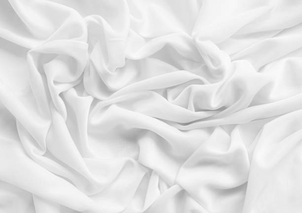 istock White Fabrick Cloth Background Gradient Color Pattern Silk Luxury Cotton Sheet Material Satin Material Linen Surface Canvas Abstract Weave Fashion Wallpaper Textile Vintage Backdrop Smooth 2148484111