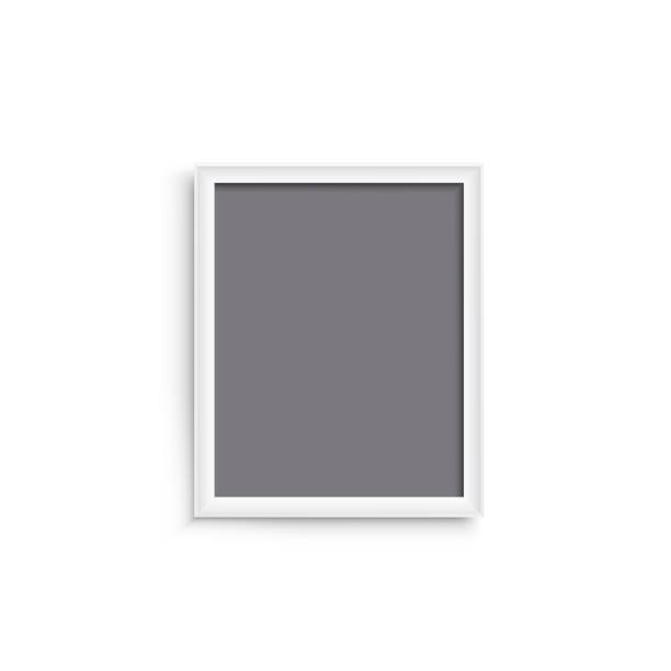 istock Photo frame mockup isolated on light background. Banner or poster template, decorative design element. 2148485062