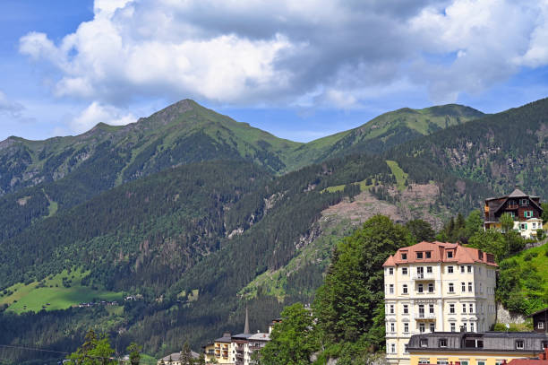 istock Austrian ski and spa resort Bad Gastein mountain landscape 2148487018