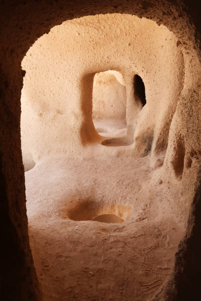 istock The cave structure inside the famous Uchisar Castle, Kalesi, Cappadocia, Turkey 2148490669