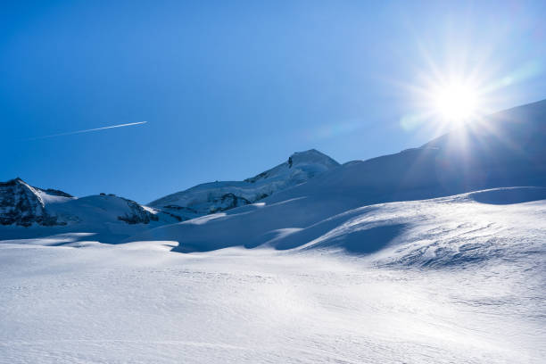 istock Winter snow covered mountain, Saas-Fee, Switzerland 2148493705