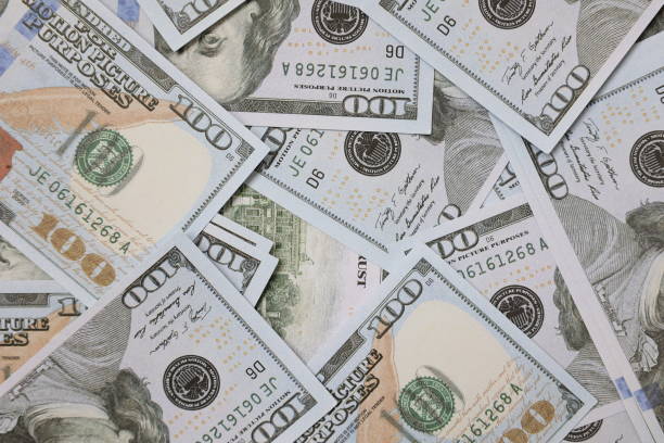 istock Money US dollar bills background 2148496605
