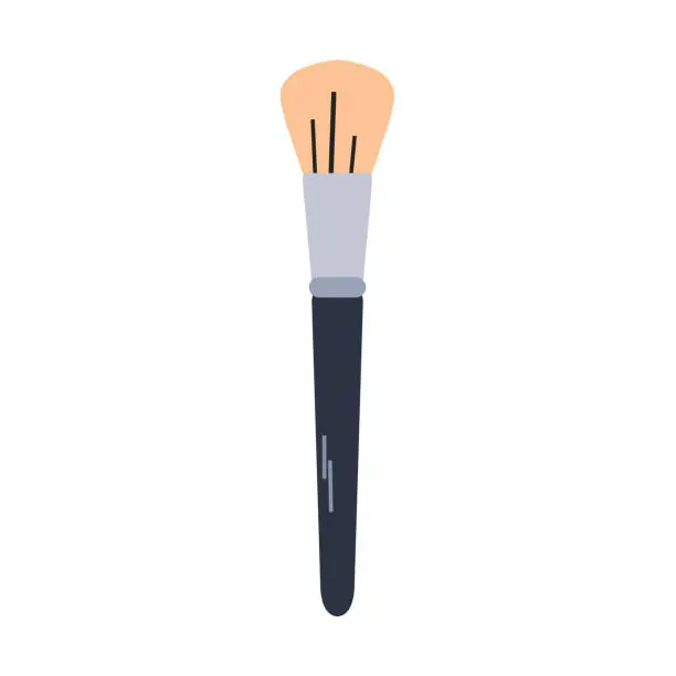 Vector illustration of Make up brush icon clipart avatar logotype isolated vector illustration