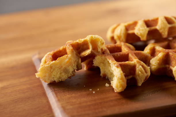 istock Image of traditional Belgian waffles 2148510334