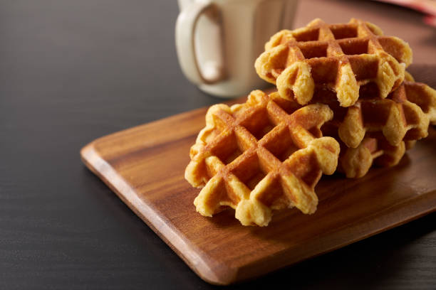istock Image of traditional Belgian waffles 2148510515