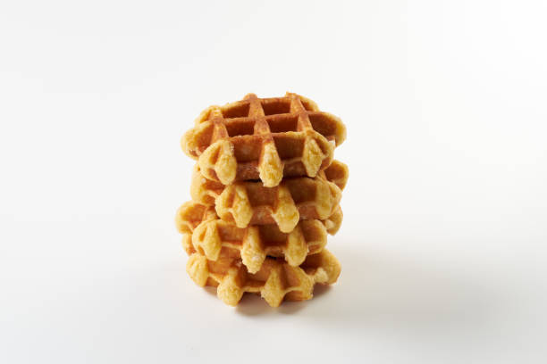 istock Image of traditional Belgian waffles 2148510610