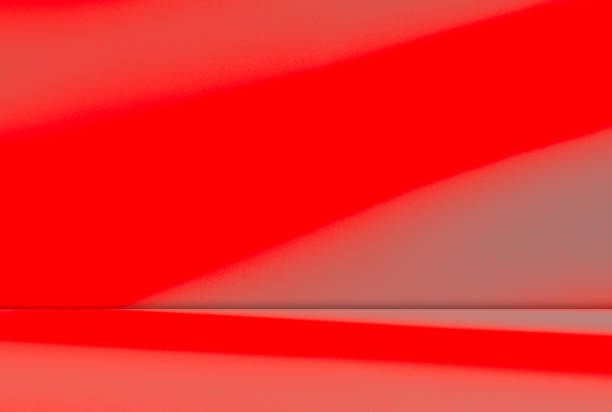 istock Red Background Wall Dark Table Studio Room Empty Bar Podium Shadow Abstract Floor Cement Mockup Overlay Leaf Backdrop Minimal product Cosmetic Presentation, Loft Happy New Year, Gradient 2148515006