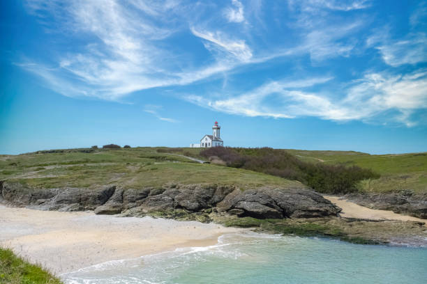 istock Belle-Ile in Brittany, the lighthouse 2148515134