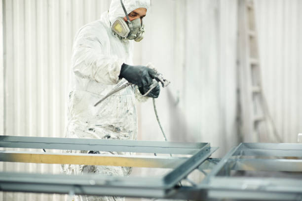 istock Paint job at a factory facility. 2148515270