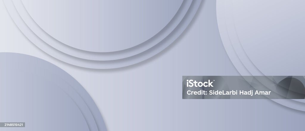 Single Cornor Rounded Background White Abstract Curved Round Corner Rectangle Geometric Pattern ...