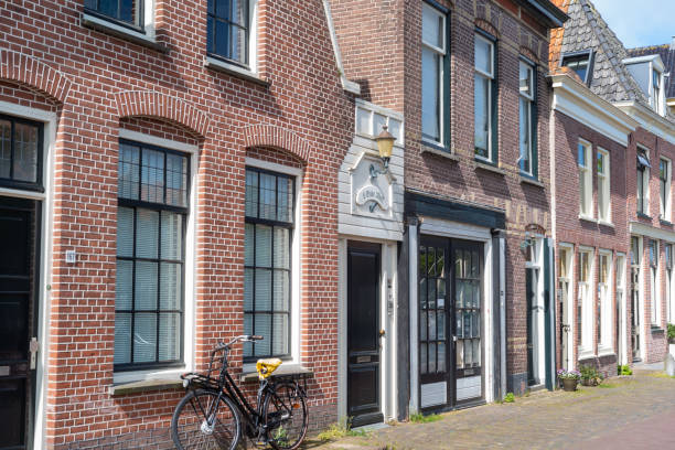 istock street with dutch houses 2148515599