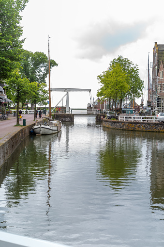 city canal in the country of the netherland