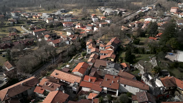Mergozzo is flown over by drone